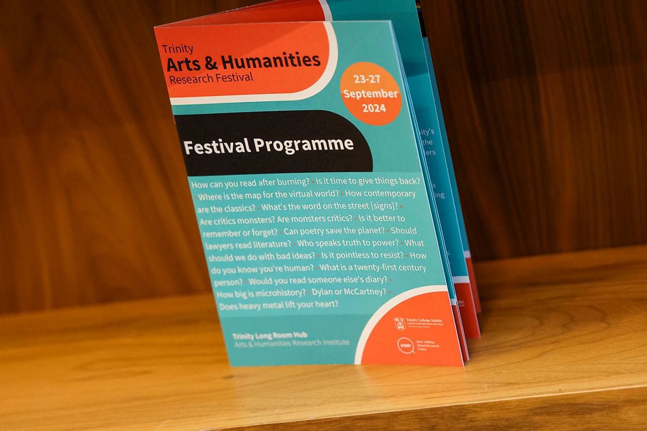 Image of festival brochure