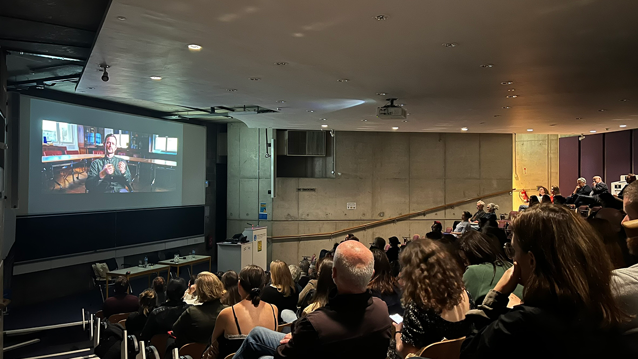 Iarsmai documentary film in Arts block