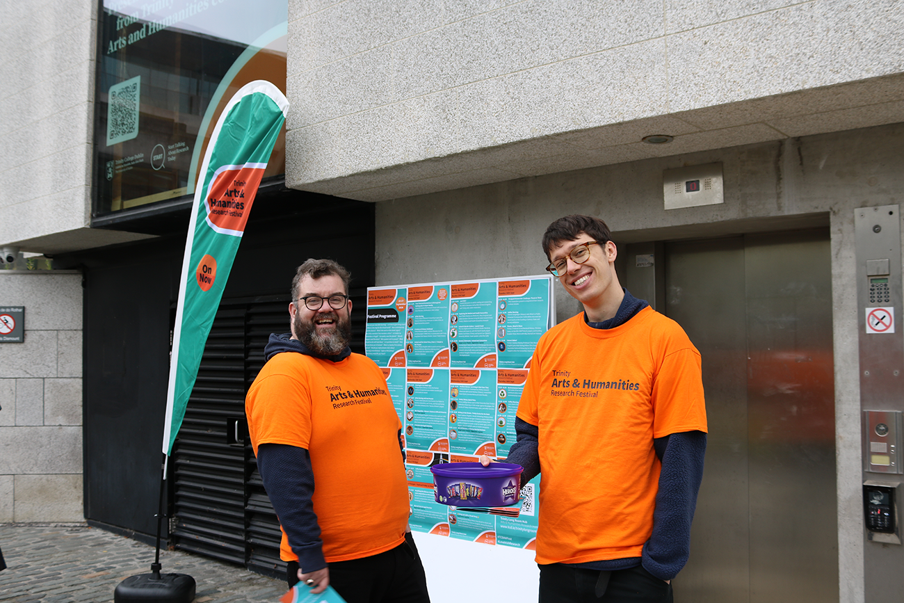 volunteers at the Trinity AH festival