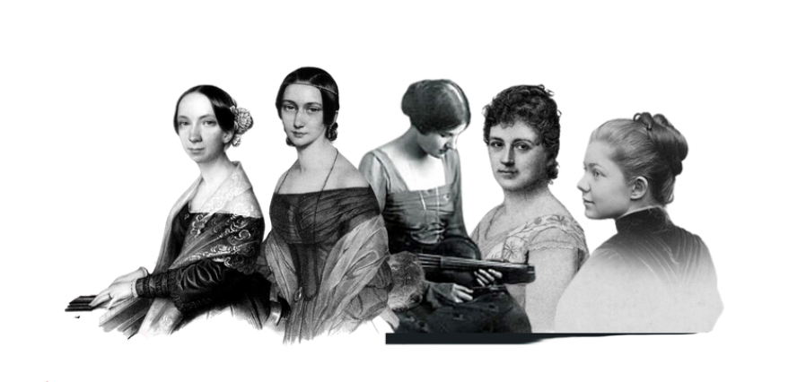 Image of group of women composers of the 19th century