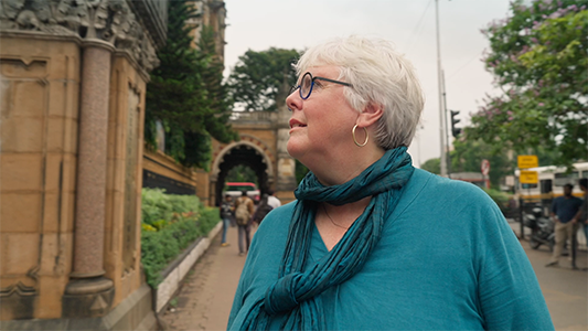 Jane Ohlmeyer in India