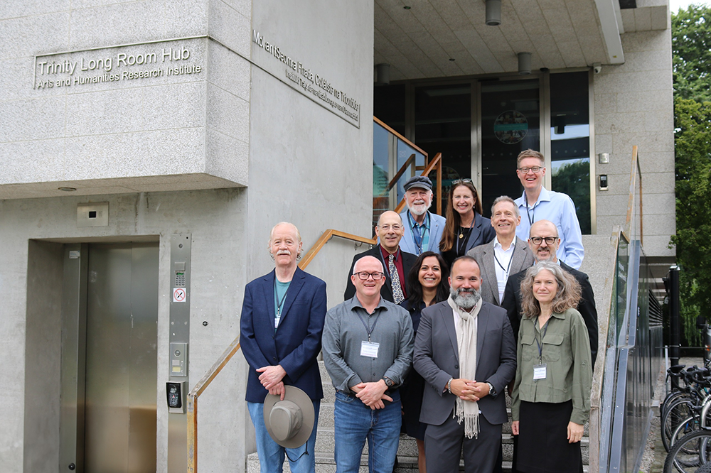 Members of the Board of the International T. S. Eliot Society and Philip Coleman