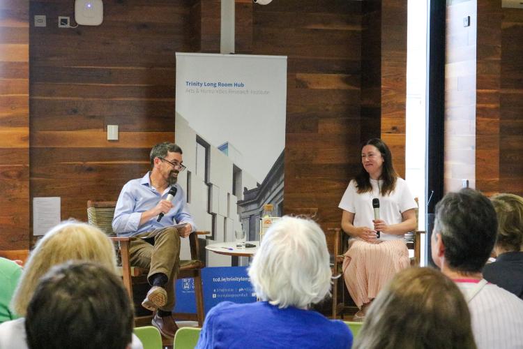 Colin Murphy interviewing Caitriona Lally