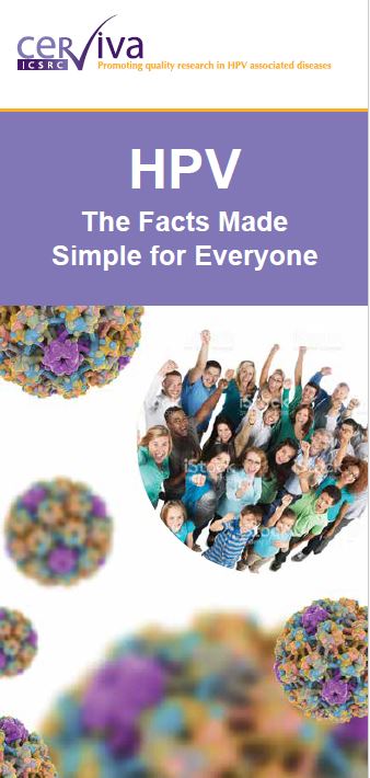 HPV factsheet front page