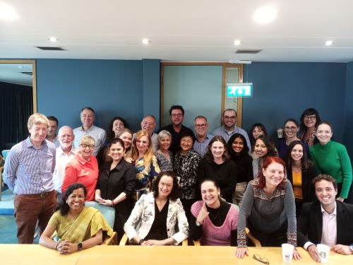 Photo of meeting attendees