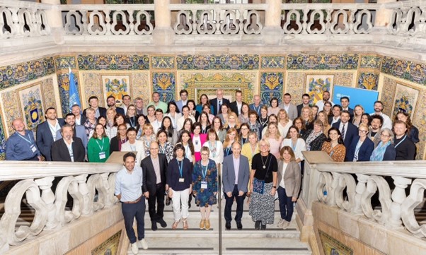 Photo of WHO health financing course participants