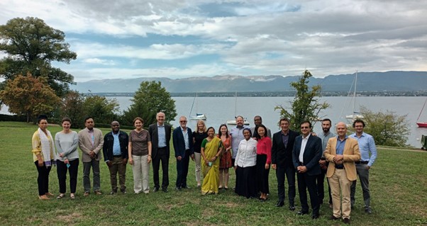 Photos of attendees at Fondation Brocher, Geneva