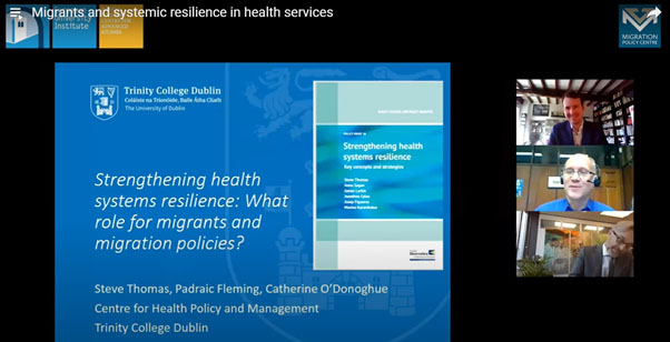 Image of slide - strengthening health systems resilience