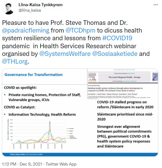 Image of tweet from Liina-KaisaTynkkynen