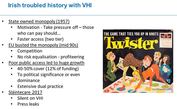 Image of slide - Irish troubled history with VHI