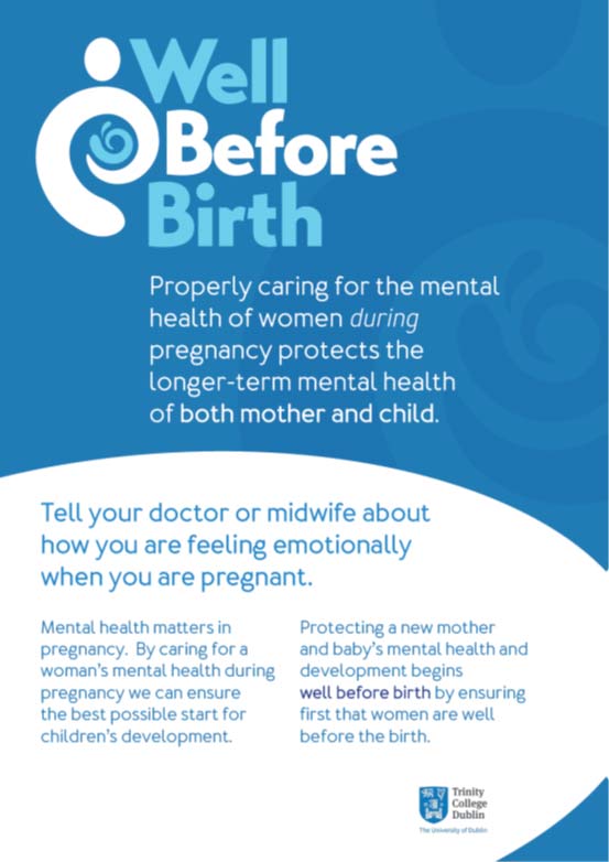 well before birth