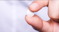 a white tablet