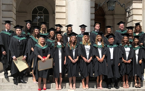 Group photo of Radiation Therapy graduates