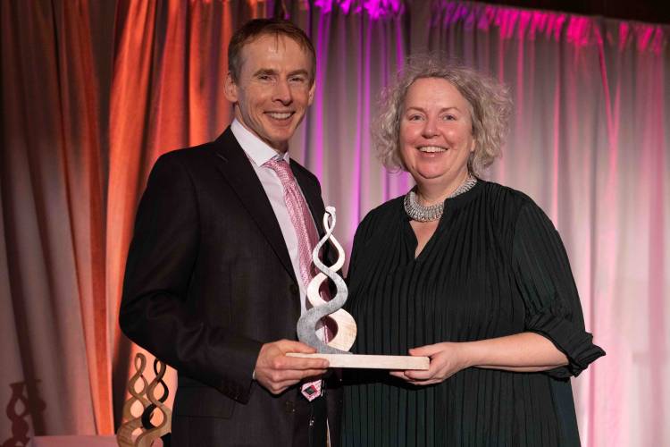 Rory Carroll at Alumni awards