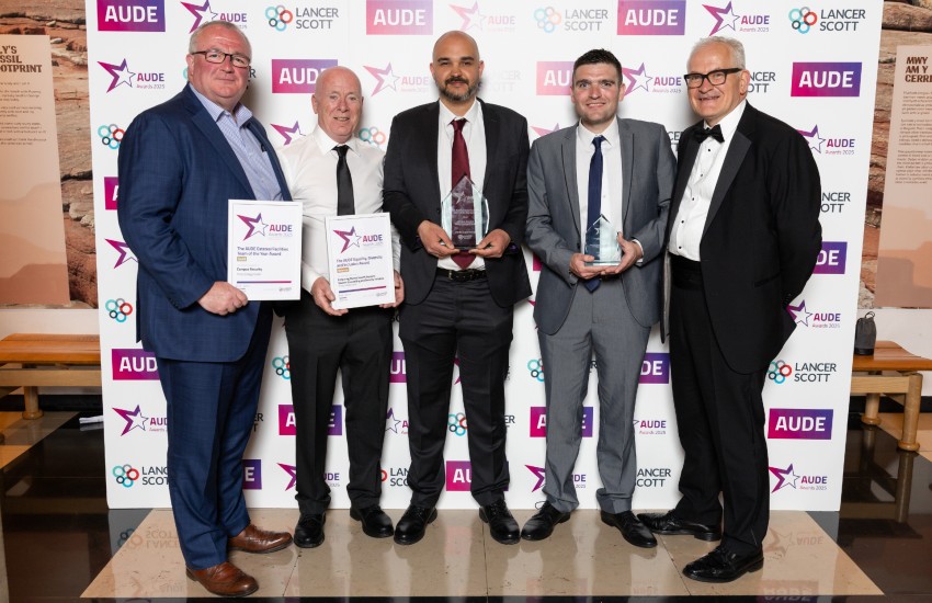 Team receiving two awards
