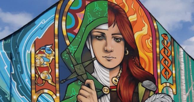 Brigid Mural Drogheda