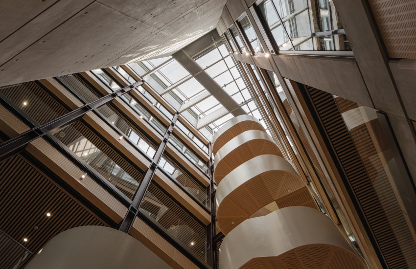 Internal foyen in E3 building