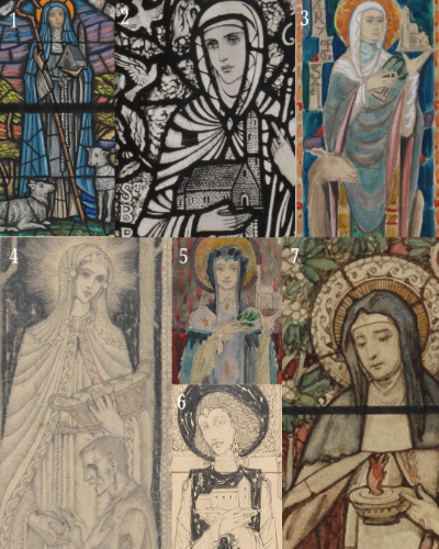 Iconography of St. Brigid from the Clarke Collection