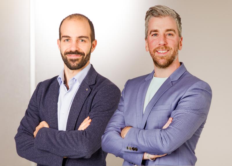 LUMA Vision Co Founders, Fionn Lahart and Christoph Hennersperger