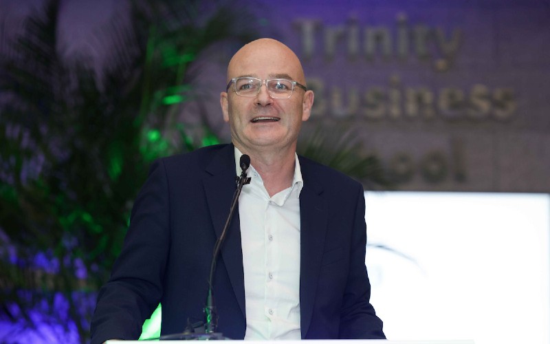 Man delivering a speech