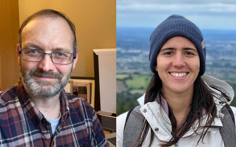 Prof. Paul Eastham and Luisa Toledo Tude