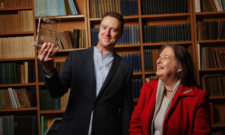Peter Crooks and Aideen Ireland VRTI Ellis Prize