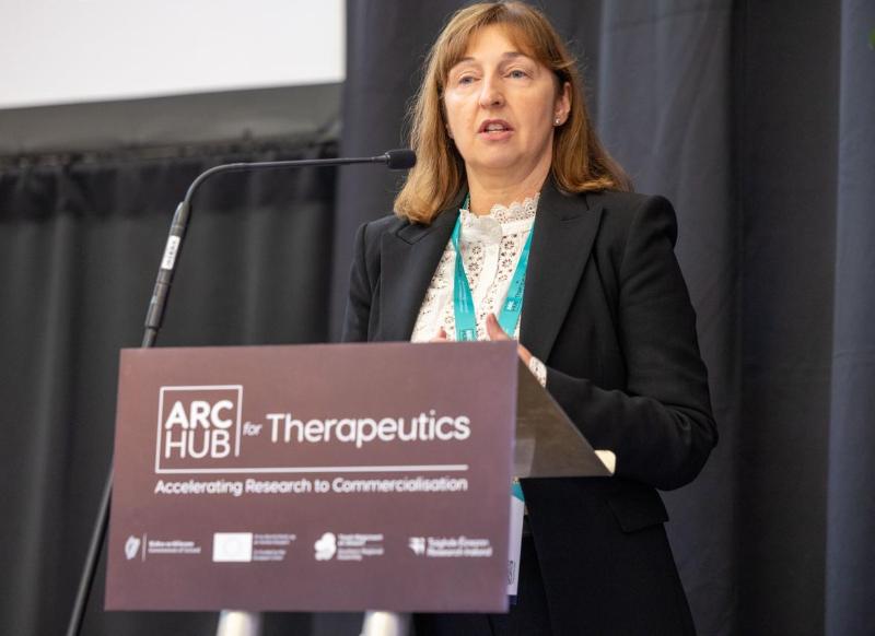Prof. Sinéad Ryan at the launch.