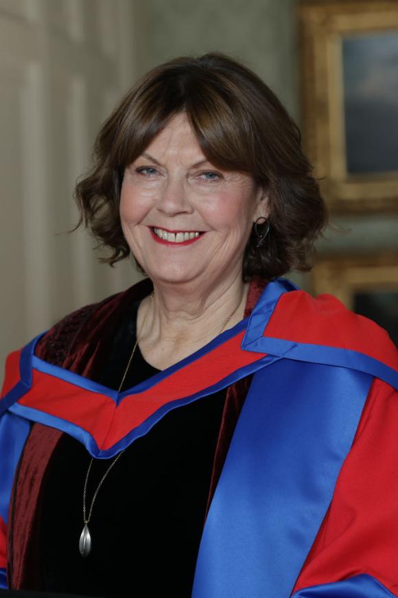 Woman in robes
