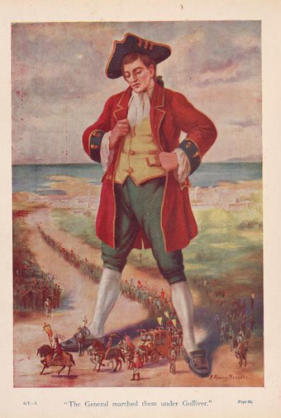 Illustration from Gulliver's Travels book