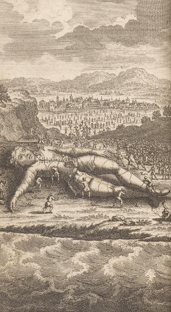 Illustration from Gulliver's Travels book