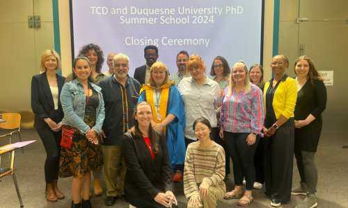 Students attend a PhD Summer School