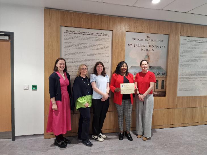 Student receives award