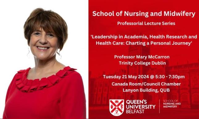 Mary McCarron lecture flyer