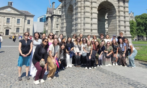 Students at Trinity