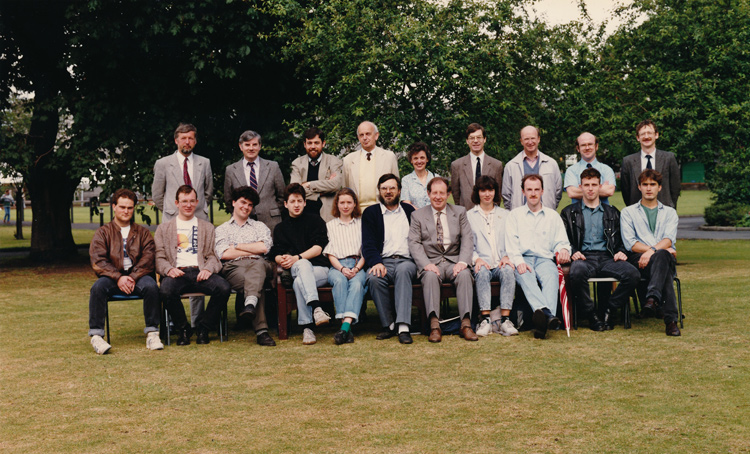 Image of the 1990 School of Physics class photo