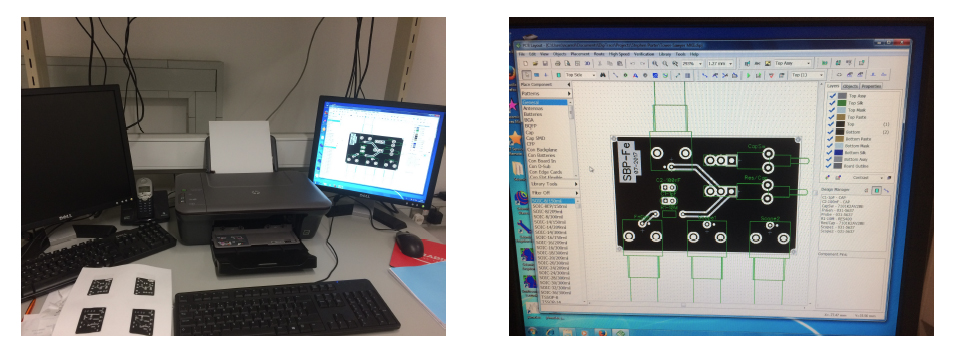 Circuit board creation on a PC computer