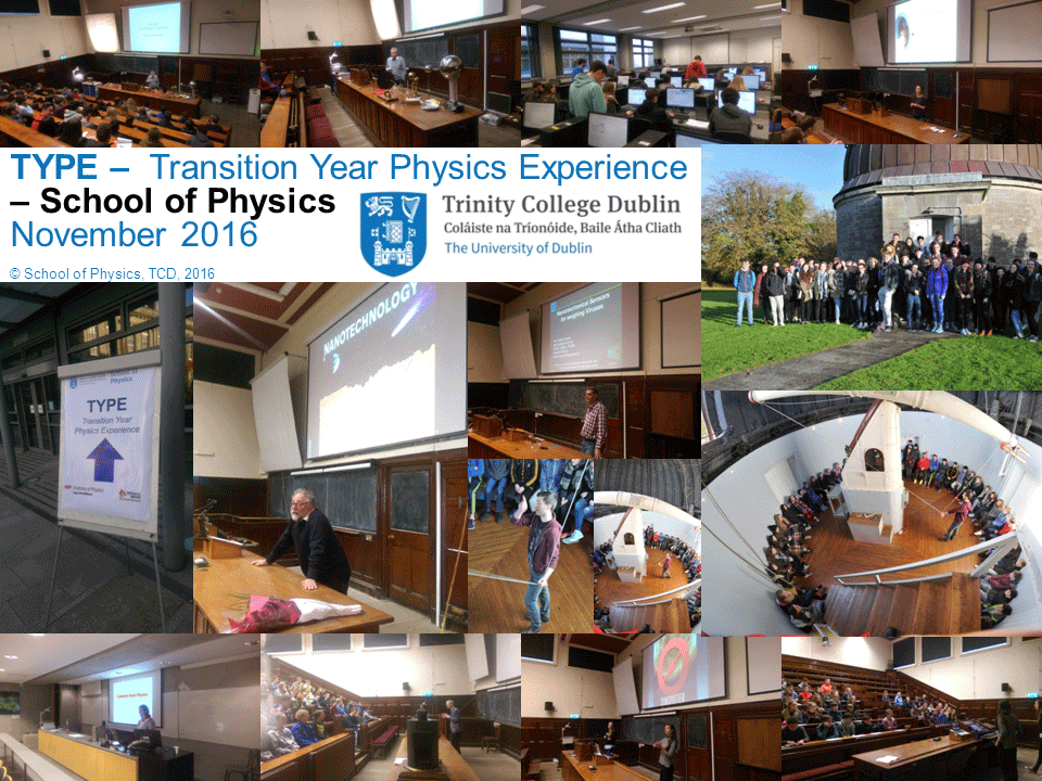 A montage of images from TYPE 2016