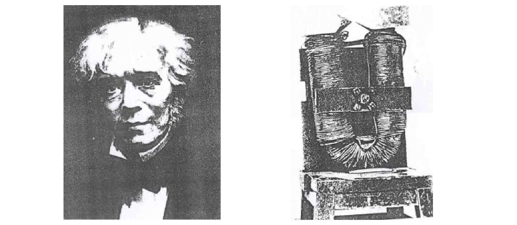 Image of Michael Faraday and his Electromagnet