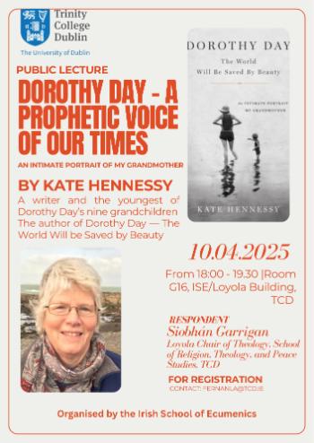 Flyer for Dorothy Day event