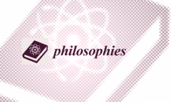 Cover of Philosophies journal