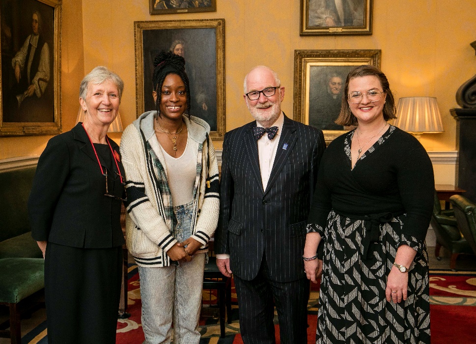 Scholship Bernie O’Callaghan, Dr Patrick Plunkett and Rosie Plunkett