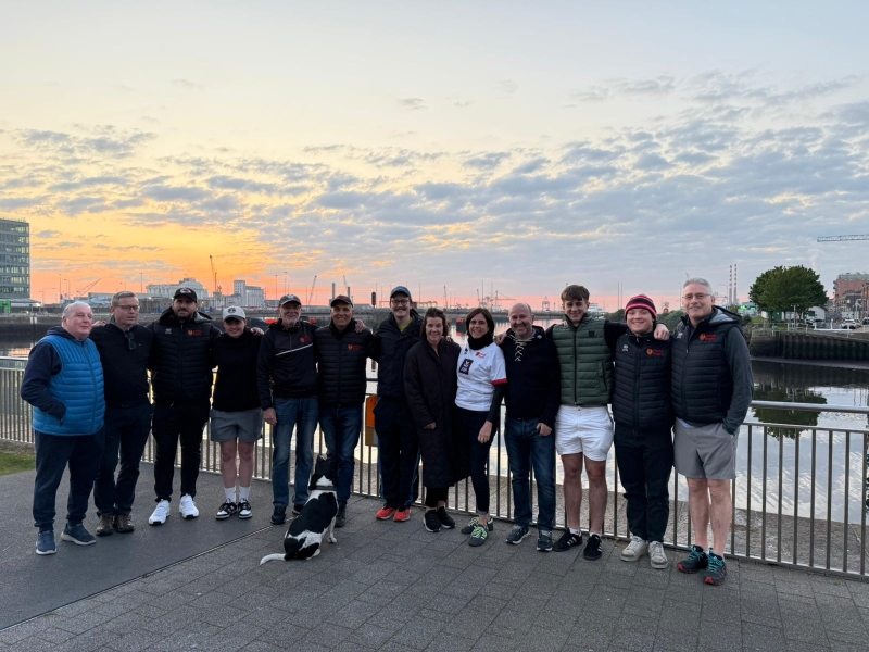 DUFC at the Docks for Darkness into Light 2025