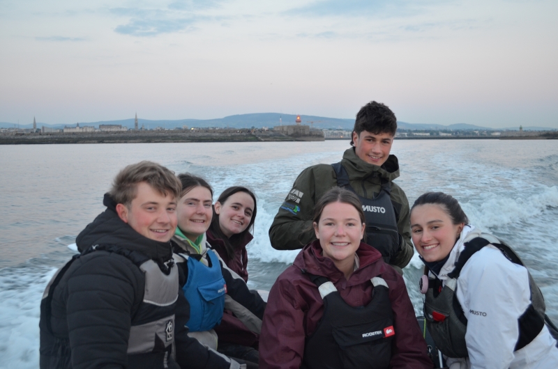 DUSC on the water for Darkness into Light 2025