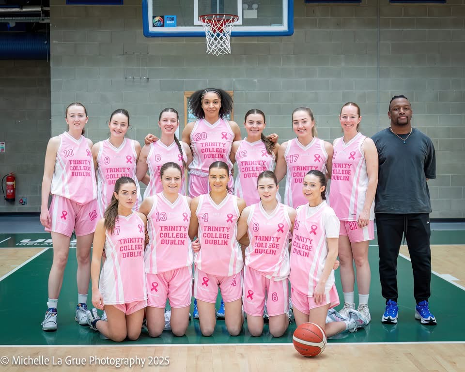 Trinity Women's Basketball Division 1 Final Team Photo