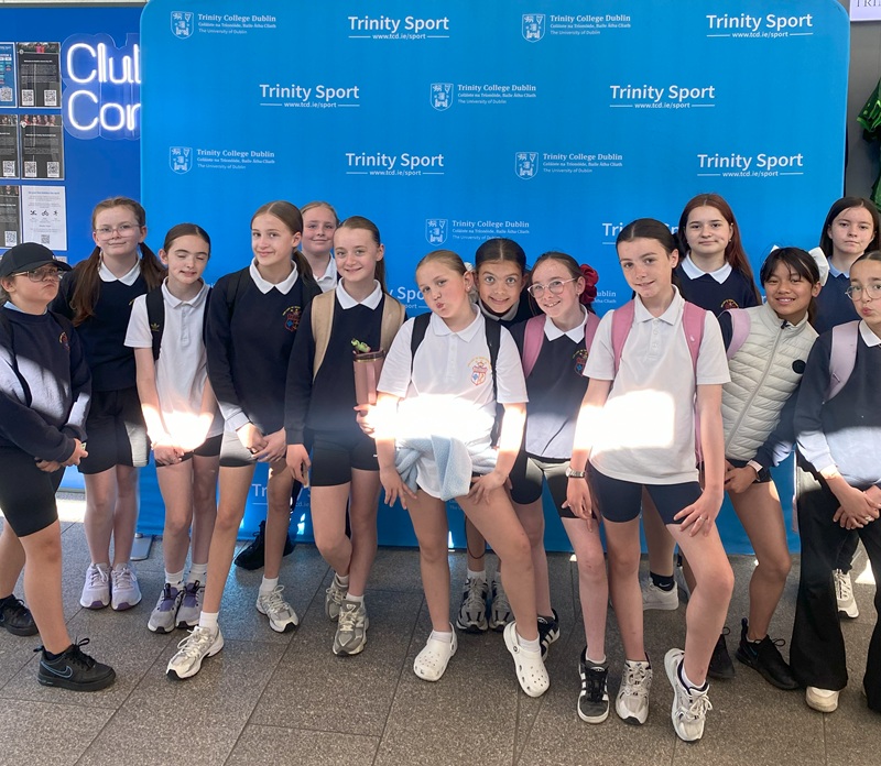 Trinity Access Programmes (TAP) primary school sports day group photo, May 2025