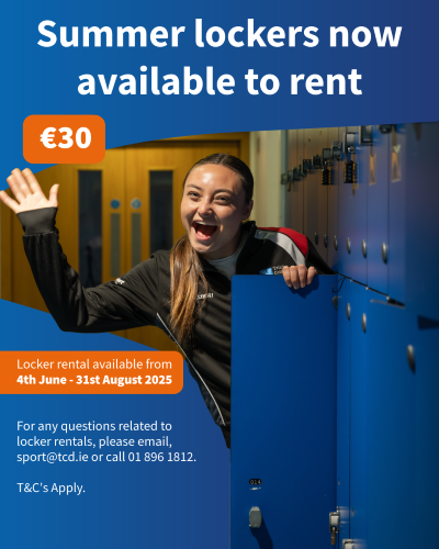 Locker offer summer 2025 poster