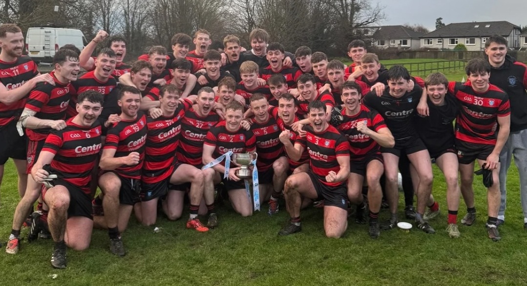 TCD GAA Trench Cup win February 2026 group photo