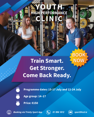 Youth High Performance Clinic 2025 poster