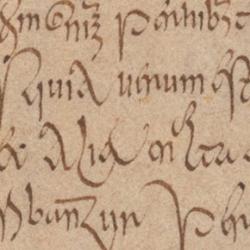 sample page of early irish writing
