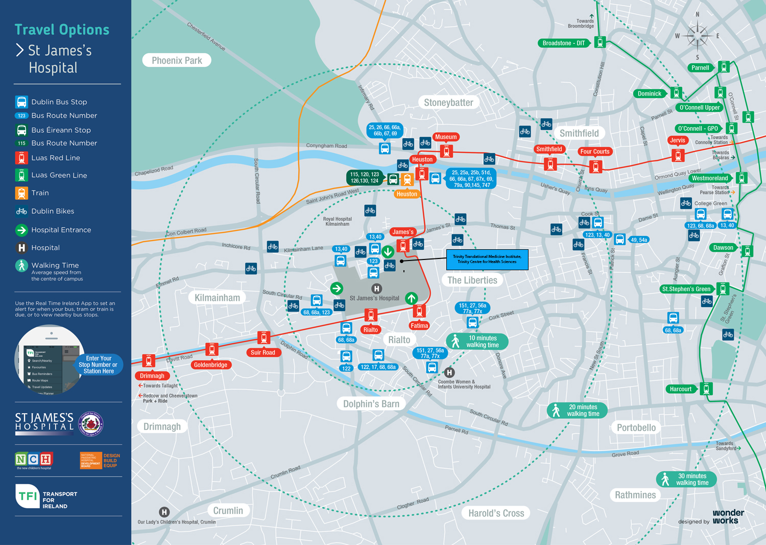 Dublin bus map